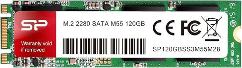 Silicon Power 120GB M55 M.2 2280 SSD With R/W Up To 550MB/s (SLC Cache for Speed Boost) SATA III Internal Solid State Drive for Ultrabooks and Tablets (SP120GBSS3M55M28) in Saudi Arabia
