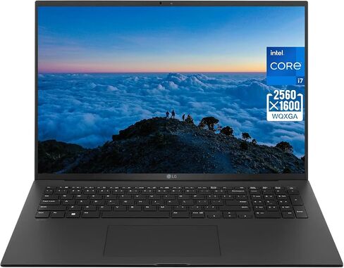 LG 2023 Newest Gram Business Laptop, 17" WQXGA IPS Display, Intel Core i7-1360P(12 cores), 32GB DDR5 RAM, 2TB SSD, Intel Iris Xe, Wi-Fi 6E, Fingerprint Reader, Backlit Keyboard, Windows 11 Home in Saudi Arabia