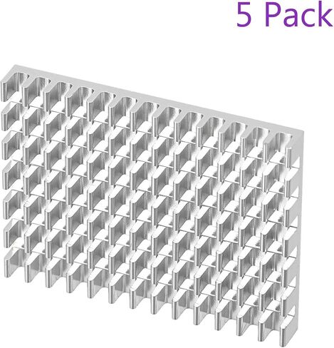 DMiotech 5 Pack 30x40x5mm سبائك الألومنيوم المبرد المبرد الإلكتروني لشريحة MOSFET IC in Saudi Arabia