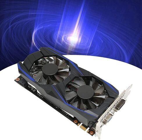 GTX 550Ti 6GB Gaming Graphics Card,192BIT GDDR5 PC Video Card with Dual Fans,HDMI VGA DVI Interface for Desktop Computer Gaming GPU (GTX550Ti 6GB) in Saudi Arabia