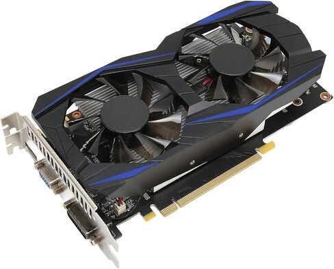 GTX 550Ti 6GB Gaming Graphics Card,192BIT GDDR5 PC Video Card with Dual Fans,HDMI VGA DVI Interface for Desktop Computer Gaming GPU (GTX550Ti 6GB) in Saudi Arabia