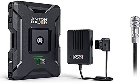 مجموعة قاعدة Anton/Bauer Titon، بطارية 68Wh/14.4V، متوافقة مع Blackmagic Pocket Cinema 4K / 6K، مدخل LEMO، حزمة بطارية ليثيوم، استبدال البطارية، بطارية سريعة التحرير in Kuwait