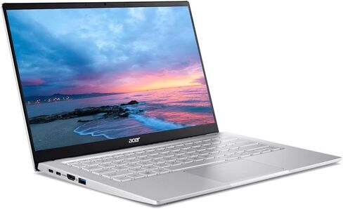 acer Swift 3 Intel Evo Ultra Thin & Light Laptop, 14" FHD Display, Intel Core i5-1240P Processor, 16GB RAM, 2TB SSD, Wi-Fi 6, Webcam, Windows 11 Home, Silver in Saudi Arabia