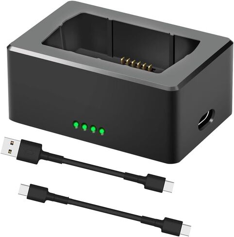 شاحن بطارية USB ميني 3 برو من مافيك، موزع شحن البطارية مع كابلين شحن لدي جيه اي ميني 3 برو، يدعم الشحن السريع كيو سي 3.0 بي دي in Kuwait