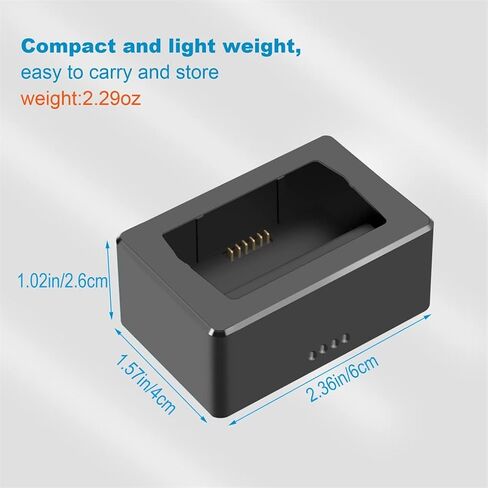 شاحن بطارية USB ميني 3 برو من مافيك، موزع شحن البطارية مع كابلين شحن لدي جيه اي ميني 3 برو، يدعم الشحن السريع كيو سي 3.0 بي دي in Kuwait