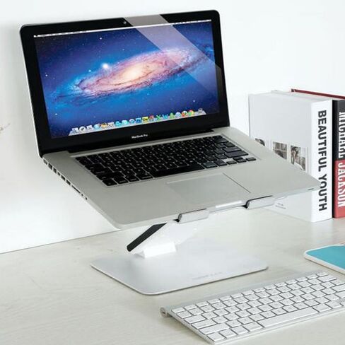 حامل كمبيوتر محمول من الألومنيوم من SKYZONAL بارتفاع قابل للتعديل للكمبيوتر المحمول وأجهزة الكمبيوتر المحمولة وأجهزة MacBook Ipad in Kuwait