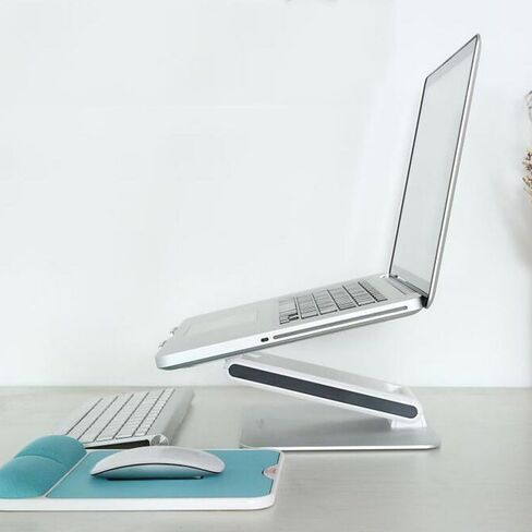 حامل كمبيوتر محمول من الألومنيوم من SKYZONAL بارتفاع قابل للتعديل للكمبيوتر المحمول وأجهزة الكمبيوتر المحمولة وأجهزة MacBook Ipad in Kuwait