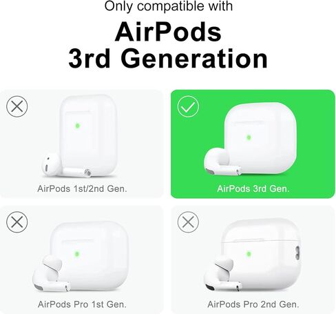 Svanove for Airpods Pro 2nd Generation Case Clear Glitter (USB-C 2023/2022/2019), Cute Sparkle Bling Shiny Sparkly Transparent Airpods Pro 2 Case Cover, Soft TPU Airpods Case for Women, Neon Hot Pink in Kuwait