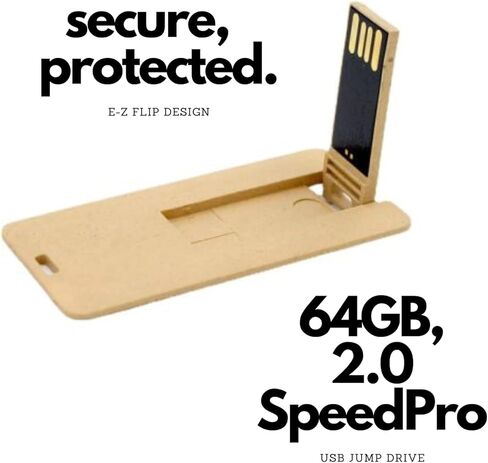 Ororo Shop Thumb Drive 64GB - USB Memory Stick 64GB Flash Drive Multipacks - 4 قطعة محرك أقراص USB - محرك أقراص فلاش USB Fat32 Eco Slim Low Profile in Kuwait