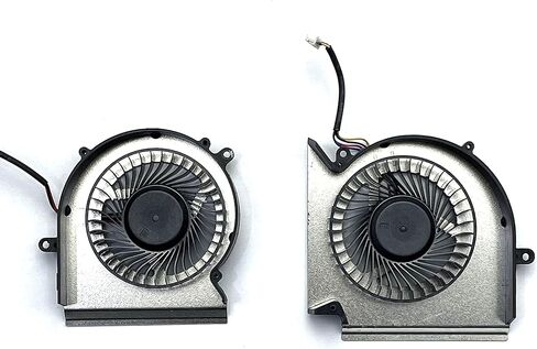 مروحة تبريد جديدة لوحدة المعالجة المركزية ووحدة معالجة الرسومات الجرافيكية بديلة لـ MSI GL65 GE65 GP65 WE65 ‎GL65 PABD07012SH N425، PAAD06015SL N426 مراوح مزدوجة in Saudi Arabia