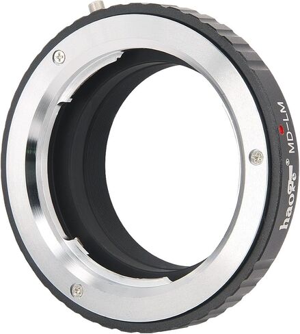 Haoge Lens Mount Adapter for Minolta Rokkor MD MC Mount Lens to Leica M LM Mount Camera Such as M240, M240P, M262, M3, M2, M1, M4, M5, M6, MP, M7, M8, M9, M9-P, M Monochrom, M-E, M, M-P, M10, M-A in Saudi Arabia