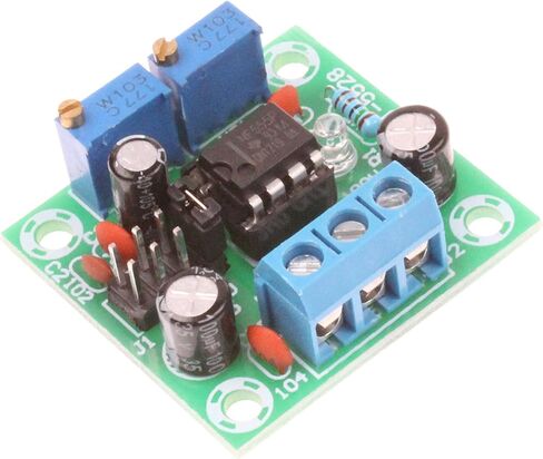 NOYITO NE555 Pulse Module Rectangular Square Wave Signal Generator 1Hz-200kHz Frequency Duty Cycle Adjustable DC5-15V in Saudi Arabia