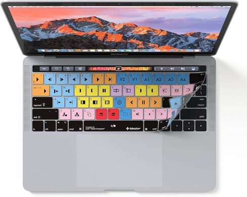 Avid Media Composer Keyboard Cover Skin for MacBook Pro with Touch Bar 13" and 15" (Also fits Magic Keyboard) in Saudi Arabia