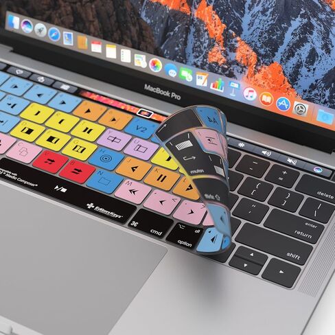 Avid Media Composer Keyboard Cover Skin for MacBook Pro with Touch Bar 13" and 15" (Also fits Magic Keyboard) in Saudi Arabia