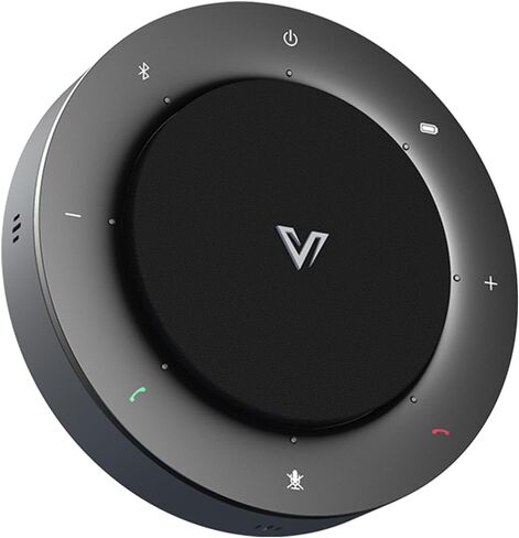 مكبر صوت USB AV Access صوت مزدوج كامل، مع 4 ميكروفونات، التقاط صوت 360 درجة بطول 5 أمتار، صوت عالٍ وواضح، إلغاء الصدى، مكبر صوت ميكروفون الكمبيوتر للمكالمات الجماعية لفرق Skype Zoom in Kuwait