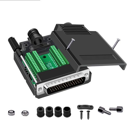 DB44 Solderless RS232 HDB44 Male D-SUB to 44Pin 3Row Serial Adapter in Kuwait