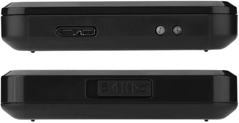 حافظة صندوق محرك الأقراص الصلبة الخارجية HDD USB3.0 إلى 2.5 بوصة محول SATA SDD (معدل نقل يصل إلى 5 جيجابت في الثانية) لـ 2.5 بوصة SATA I/ SATA II/ SATA III HDD / SDD (أزرق) in Kuwait