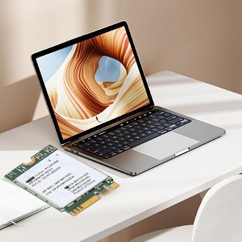 بطاقة WiFi Acogedor RTL8852BE، بطاقة لاسلكية بلوتوث 5.2 M.2 WIFI6، بطاقة شبكة مزدوجة النطاق 1800 ميجابت في الثانية، تدعم MU MIMO، للكمبيوتر المحمول in Saudi Arabia