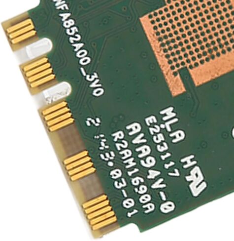 بطاقة WiFi Acogedor RTL8852BE، بطاقة لاسلكية بلوتوث 5.2 M.2 WIFI6، بطاقة شبكة مزدوجة النطاق 1800 ميجابت في الثانية، تدعم MU MIMO، للكمبيوتر المحمول in Saudi Arabia