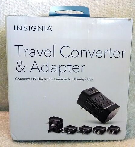 Insignia All-in-One/Grounded Travel Adapter and Converter Series (All-in-One Travel Adapter) in Kuwait
