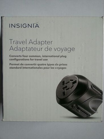 Insignia All-in-One/Grounded Travel Adapter and Converter Series (All-in-One Travel Adapter) in Kuwait