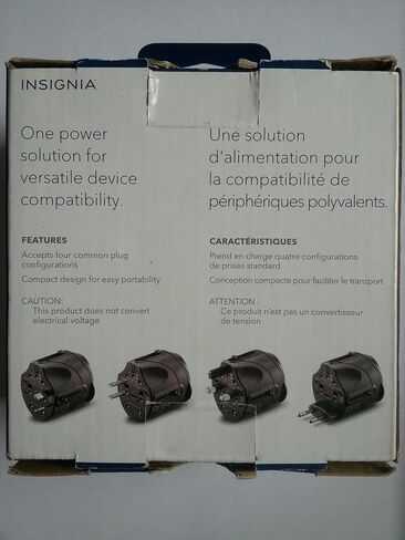 Insignia All-in-One/Grounded Travel Adapter and Converter Series (All-in-One Travel Adapter) in Kuwait