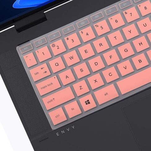 Keyboard Cover Skin for HP 14" Laptop 14-em 14-ep 14z-em000 14-em0047nr 14-ep0097nr 14-ep0063cl 14-ep0033cl, HP Pavilion 14-eh 14-ew 14-ey 14-ek 14-eh0097nr 14t-eh100/eh000 14-ew0010nr 14-ey0047nr-Bk in Kuwait