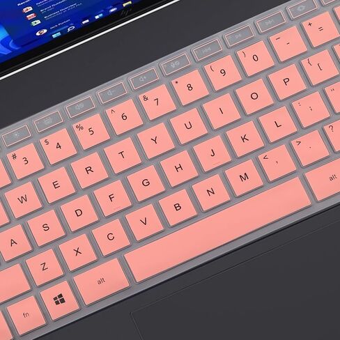 Keyboard Cover Skin for HP 14" Laptop 14-em 14-ep 14z-em000 14-em0047nr 14-ep0097nr 14-ep0063cl 14-ep0033cl, HP Pavilion 14-eh 14-ew 14-ey 14-ek 14-eh0097nr 14t-eh100/eh000 14-ew0010nr 14-ey0047nr-Bk in Kuwait