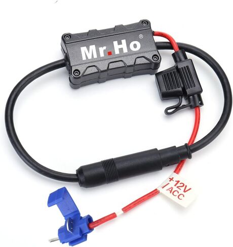 Mr. Ho Car Antenna Radio Amplifier FM or AM Signal Amplifier Booster 12V for Mitsubishi Toyota Buick Audi Nissan Honda Cars Series, Black in Kuwait