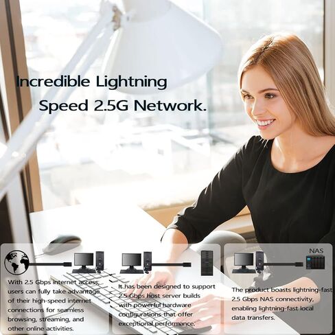 بطاقة شبكة PCIe Gigabit ثنائية المنفذ Intel 82575&82576-1000M PCI Express Ethernet مع منفذين LAN NIC وPXE ودعم منخفض المستوى - لنظام التشغيل Windows/Windows Server/Linux/Freebsd/DOS in Kuwait