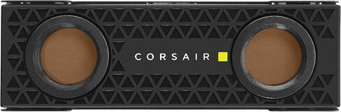 Corsair Hydro X Series XM2 M.2 SSD Water Block - Add Your M.2 SSD to a Custom Cooling Loop - Copper Cold Plate - Easy Installation, Black in Saudi Arabia
