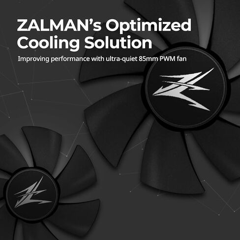 Zalman CNPS-80G إصدار قيمة مروحة تبريد هواء وحدة المعالجة المركزية فائقة الهدوء (2023) - لـ Intel LGA1700/1200/1151 - AMD Ryzen AM5/AM4/AM3-65W TDP - 4 دبابيس - مروحة تبريد PWM صامتة 85 مم (CNPS80G Rev.3) in Kuwait