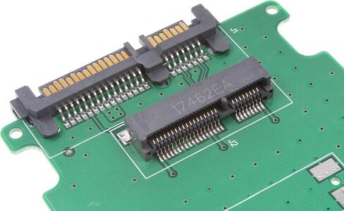NOYITO mSATA to SATA 3.0 Adapter Converter Card 50mm mSATA SSD to 2.5" SATA SSD 15+7 Pin Adapter in Saudi Arabia