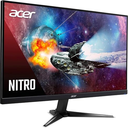 Acer Nitro QG241Y Pbmiipx 23.8" Full HD (1920 x 1080) VA Gaming Monitor with AMD FreeSync Premium Technology, Up to 165Hz, 1ms (VRB), HDR10, (1 Display Port 1.2, 1 x HDMI 2.0 & 1.4) in Saudi Arabia
