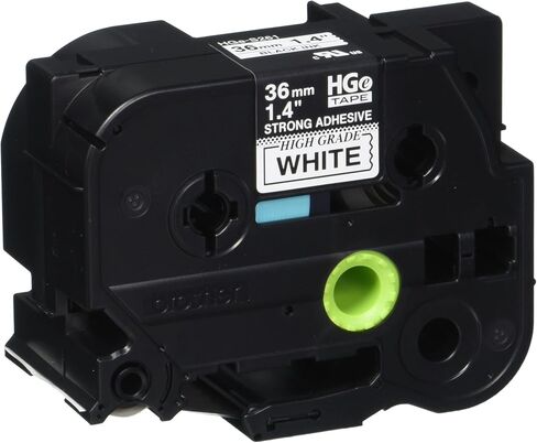 Brother Genuine HGeS961 36mm Black Silver Label Tape 5 Pack in Saudi Arabia
