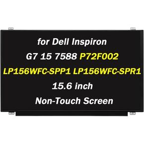 لوحة عرض بديلة للابتوب بشاشة LCD FHD 1920x1080 IPS 30 دبوس مقاس 15.6 انش LP156WFC-SPDA LP156WFC-SPDB LP156WF6-SP H1 من بي اي اتش دي بي في اس in Kuwait