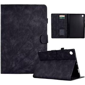 YUNHOTIC Case for Samsung Galaxy Tab S6 Lite 10.4 inch 2022/2020 (SM-P610/P613/P615/P619), Auto Wake/Sleep, Premium PU Leather Folding Stand Cover with Pen Holder & Multiple Viewing Angles - Butterfly in Kuwait