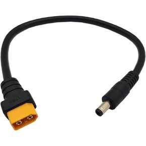 كابل محول XT60 - كابل طاقة ذكر XT60 ذكر إلى تيار مستمر 5.5 مم × 2.5 مم لشاشات Fatshark وSkyzone FPV (10 بوصة) in Kuwait