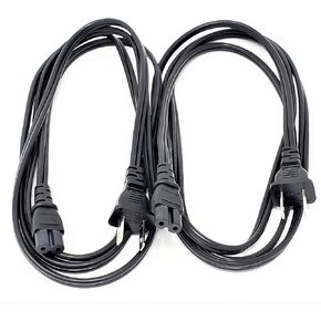 Micro Connectors UL Approved 6ft 18AWG 10 Amp Power Cord (NEMA 5-15P/ C13) - Red (M05-113ULR)
