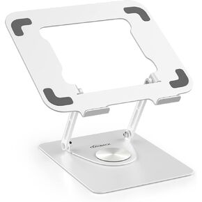 كلاودك حامل لاب توب T360 مضاد للاهتزاز مع قاعدة دوارة ثقيلة، حامل لابتوب مريح متعدد الزوايا قابل للتعديل، حامل ايباد لجهاز ماك بوك برو/اير، سيرفس لاب توب، تابلت حتى 17 بوصة in Kuwait