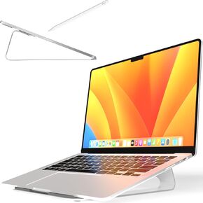 أميسوبا | ElgoSlideStand لأجهزة MacBook وiPad | حامل كمبيوتر محمول من الألومنيوم مريح (رمادي فلكي) in Kuwait