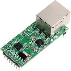 Waveshare Serial UART TTL to Ethernet Converter Module Upgradable High-Speed Low-Power High-Stability UART to ETH Kit (3.3V DC or 5V DC) in Kuwait