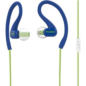 Koss KSC32iGry in-Ear Sport Clip Headphones, Microphone, Grey, Wired Plug in Saudi Arabia