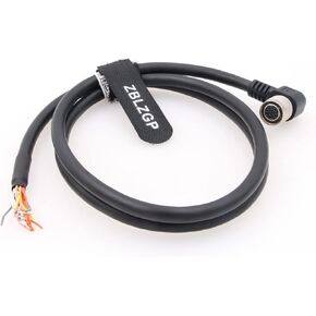 12 Pin Hirose Female to Leadwires I/O Trigger Cable for Basler Sony AVT GIGE Cameras (3M, Straight 12 Pin Cable) in Kuwait