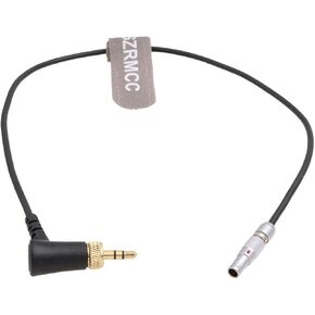 SZRMCC Locking Right-Angle 3.5mm TRS Microphones for Deity TC-1 Timecode Cable to Right-Angle EXT 9 Pin RED Komodo 6K RED V-Raptor 8K (Right Angle 9pin Male) in Saudi Arabia