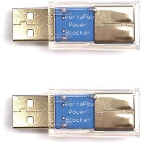 PortaPow USB Power Blocker - يتوقف عن الشحن، ويسمح بالبيانات (عبوة واحدة) in Kuwait