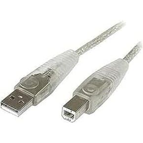 StarTech.com 10 ft USB 2.0 Certified A to B Cable - M/M - 10ft type a to b USB Cable - 10ft a to b USB 2.0 Cable (USB2HAB10),Black in Kuwait