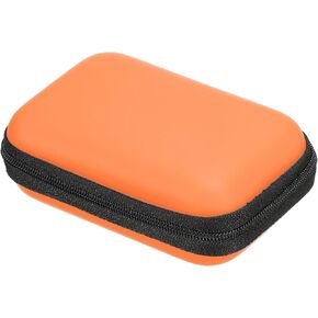 حقيبة حمل تخزين محمولة من PATIKIL مقاومة للصدمات باللون الوردي مقاس 4.33 × 2.95 × 1.57 بوصة لسماعات الأذن وكابل USB للقرص الصلب in Kuwait