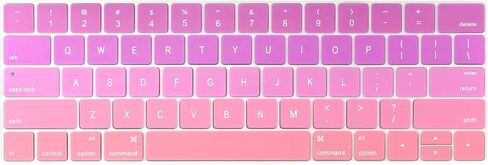 واقي غطاء لوحة المفاتيح ذو اللون المتدرج الرفيع للغاية من Batianda لجهاز MacBook Pro الجديد مع شريط اللمس 13 بوصة أو 15 بوصة الموديل: A1706/A1989/A2159 & A1707/A1990 الإصدار 2019 2018 2017 2016 (رمادي) in Saudi Arabia