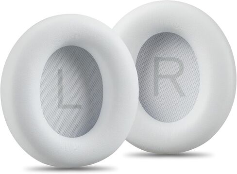 وسائد أذن بديلة ممتازة لسماعات الرأس Soundcore Space Q45 من AHG/وسائد أذن Soundcore Q45 متوافقة مع سماعات Anker Soundcore Space Q45 (أزرق). جلد بروتين ممتاز/إسفنج عالي الكثافة in Saudi Arabia